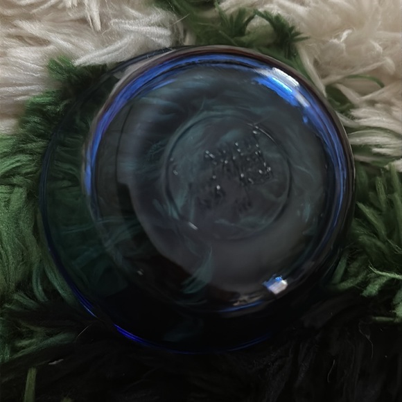 Vintage Cobalt Blue Custard Cups Ramekin Dishes 6 oz USA Anchor Hocking 1034💕 - Picture 2 of 3